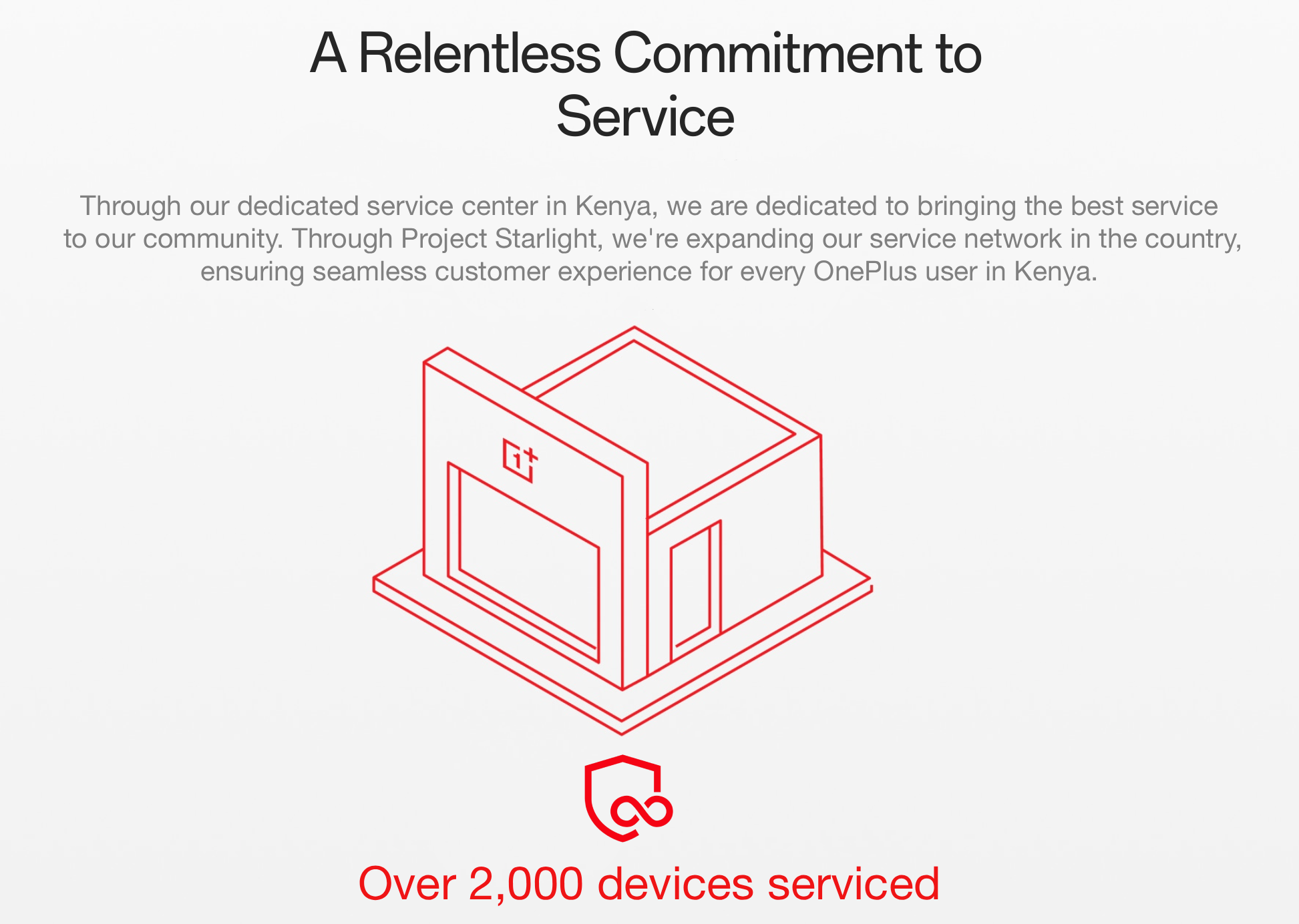 OnePlus Kenya Service Center Dedication