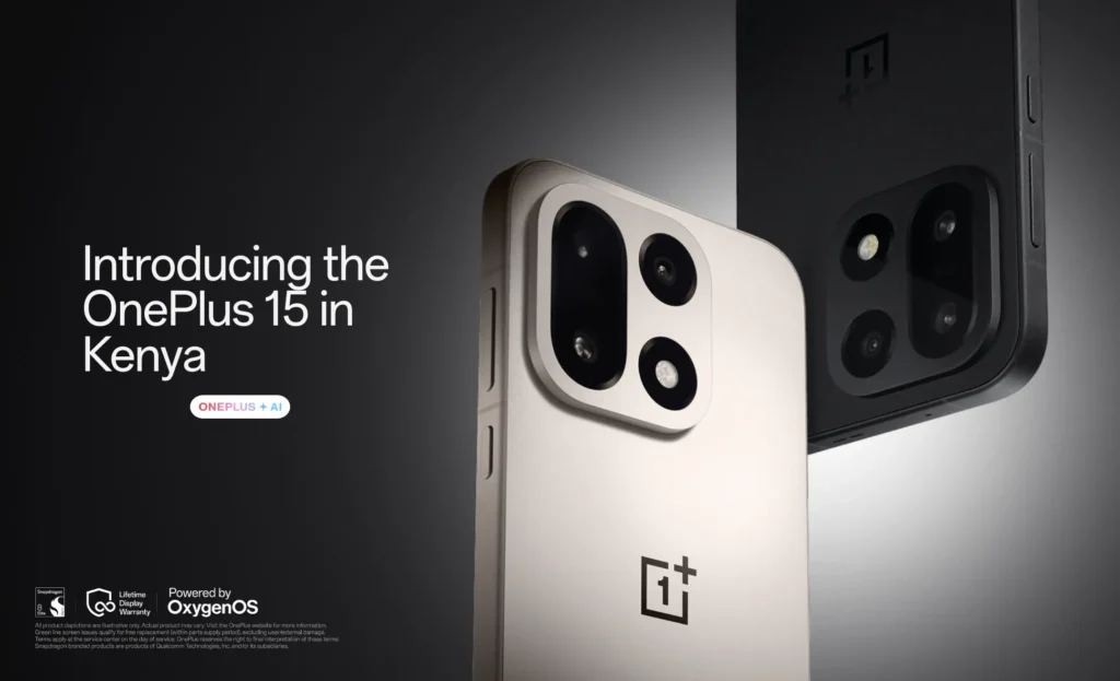 Introducing the OnePlus 15 in Kenya